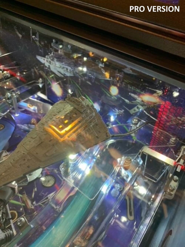 Star Wars SW Pinball Machine STAR DESTROYER LED Mod Stern 
